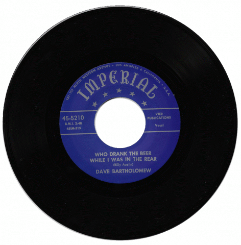 Dave bartholomew singles discography